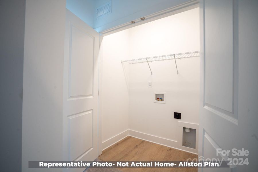 Laundry Closet-Upper Level-Allston Plan