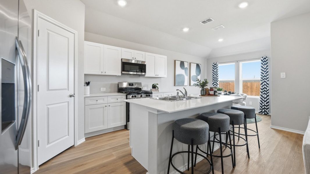 Furnished interior view inside a new home in Dry Creek, Bridgeport (Image 5). Furnished interior view inside a new home in Dry Creek, Bridgeport (Image 5).