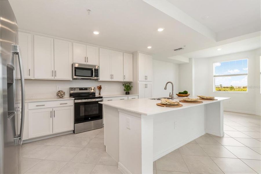 Furnished interior view inside a new home in , Venice (Image 14).