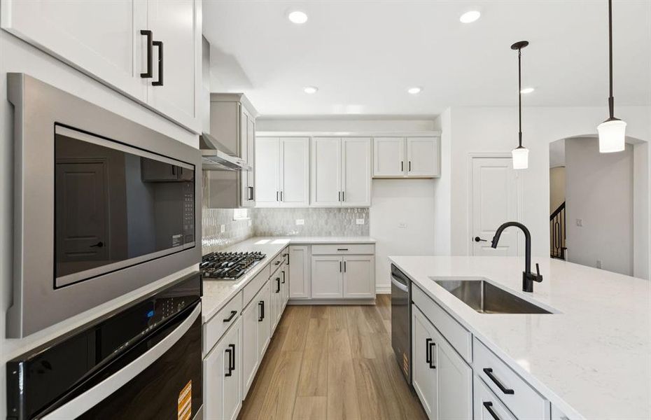 Abundant cabinet space in kitchen Abundant cabinet space in kitchen