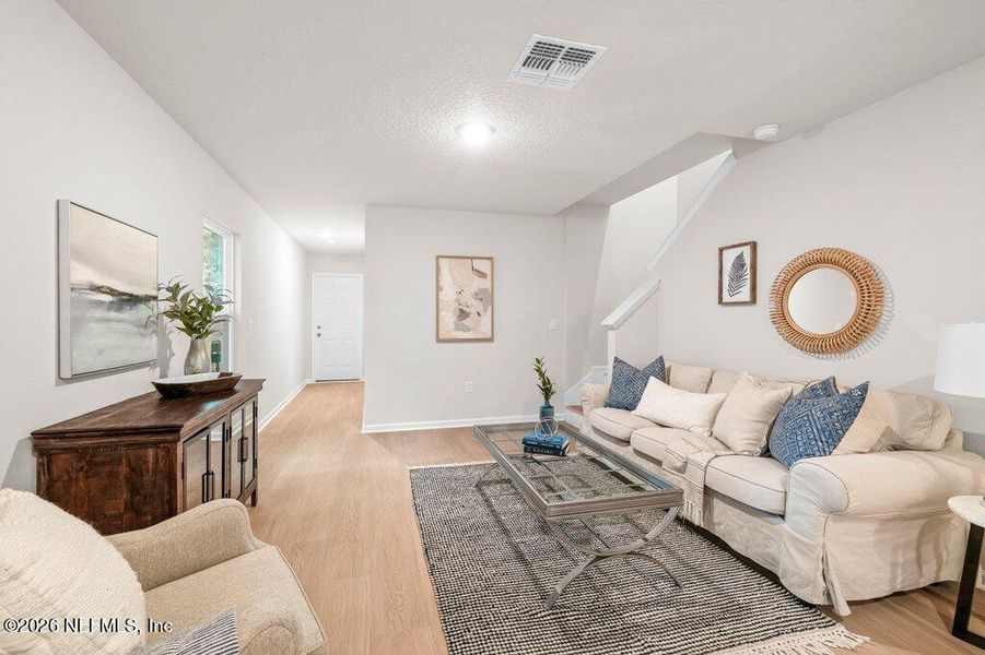 Furnished interior view inside a new home in , Jacksonville (Image 13).