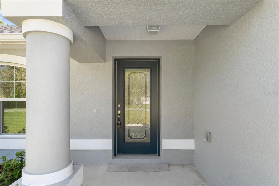 Exterior details and patio area of a home in , Brooksville (Image 19).