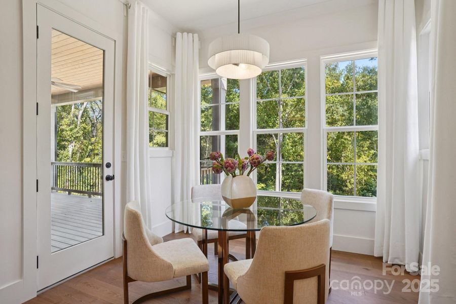 Furnished interior view inside a new home in , Huntersville (Image 16).