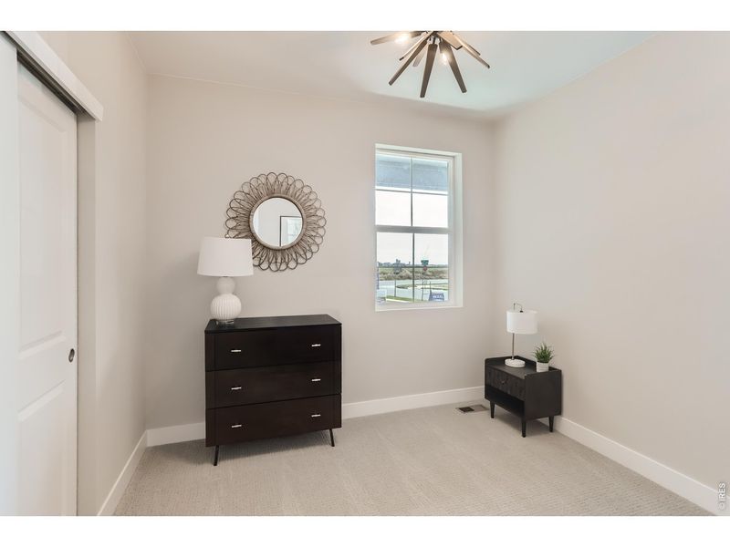 Furnished interior view inside a new home in Country Club Reserve, Fort Collins (Image 23).