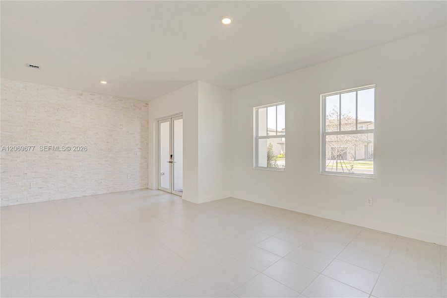 Spacious, unfurnished interior of a new home in , Davie (Image 35). Spacious, unfurnished interior of a new home in , Davie (Image 35).