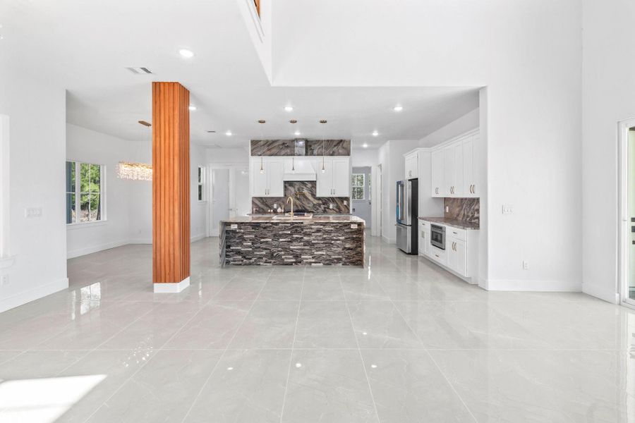 Huge kitchen with CAFE appliances