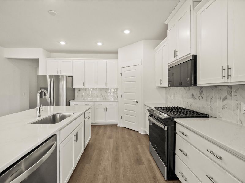Furnished interior view inside a new home in The Coves at Lakes of Cane Bay, Summerville (Image 5).
