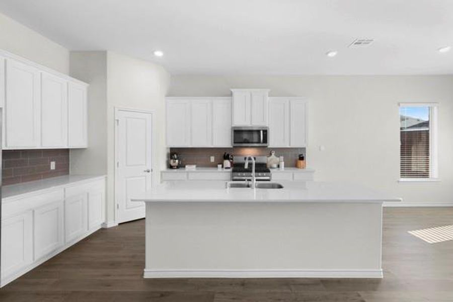 Furnished interior view inside a new home in , Anna (Image 12). Furnished interior view inside a new home in , Anna (Image 12).