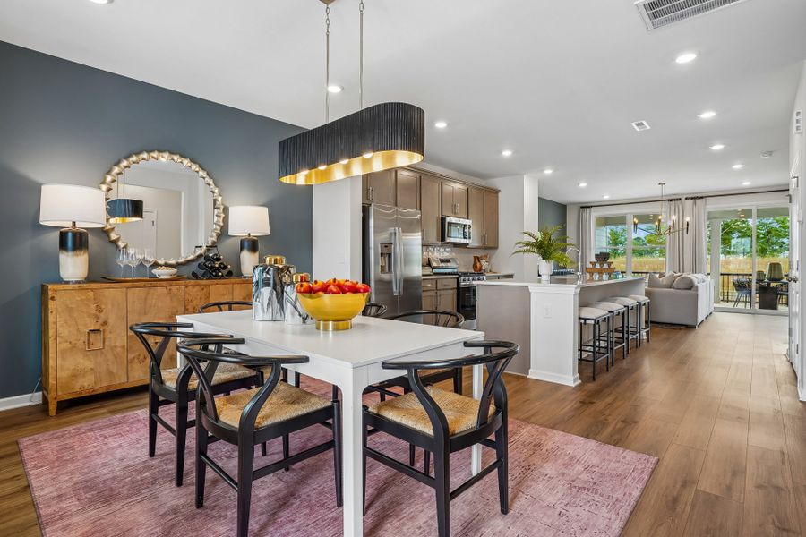 Representative furnished interior of a home built from the Seneca by Caruso Homes in South Lake Townes at Flowers Plantation, Clayton (Image 12).