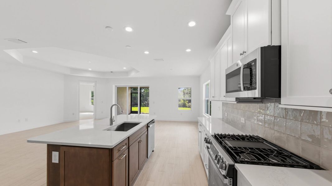Furnished interior view inside a new home in Verandah, Fort Myers (Image 6).