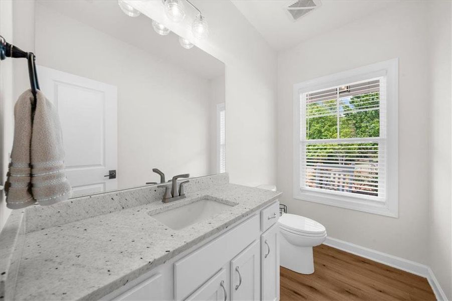 Furnished interior view inside a new home in , Cleveland (Image 9).