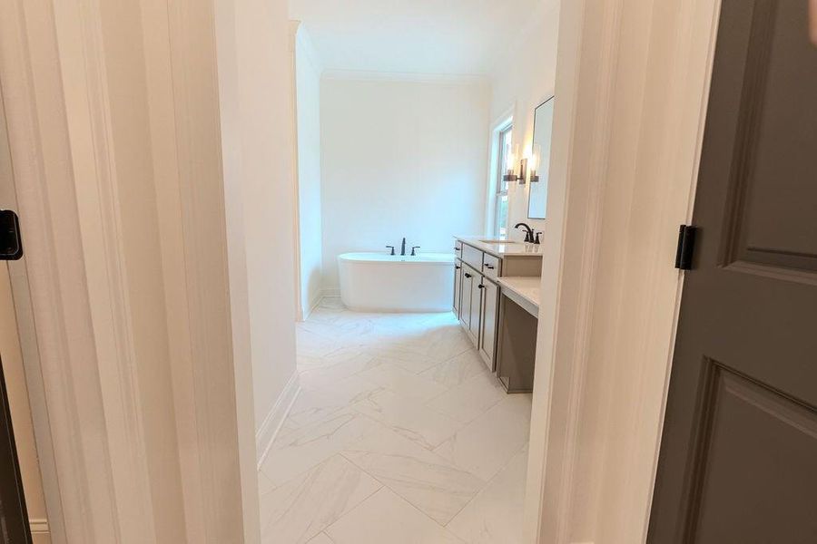 Furnished interior view inside a new home in , Hoschton (Image 14).