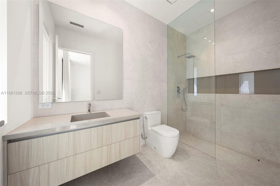 Furnished interior view inside a new home in , Miami (Image 36). Furnished interior view inside a new home in , Miami (Image 36).