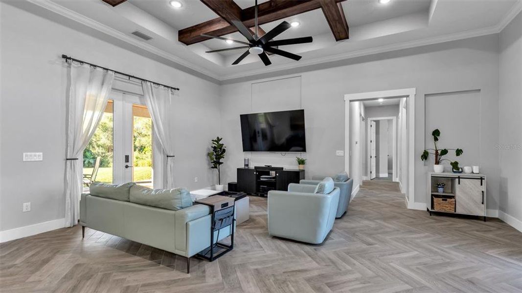 Furnished interior view inside a new home in , Winter Haven (Image 4).