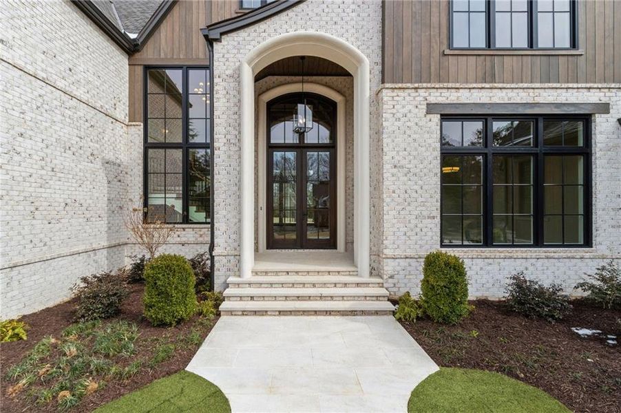 Exterior details and patio area of a home in , Suwanee (Image 3).