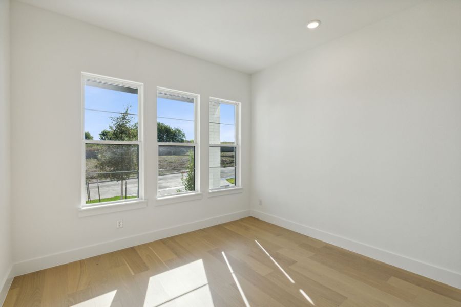 Representative unfurnished interior of a home built from the Montgomery IV by Southgate Homes in Windsong Ranch 71' Series, Prosper (Image 22).