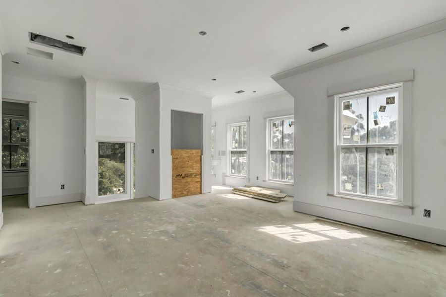 In-progress construction of a new home in , Isle Of Palms, SC (Image 63).