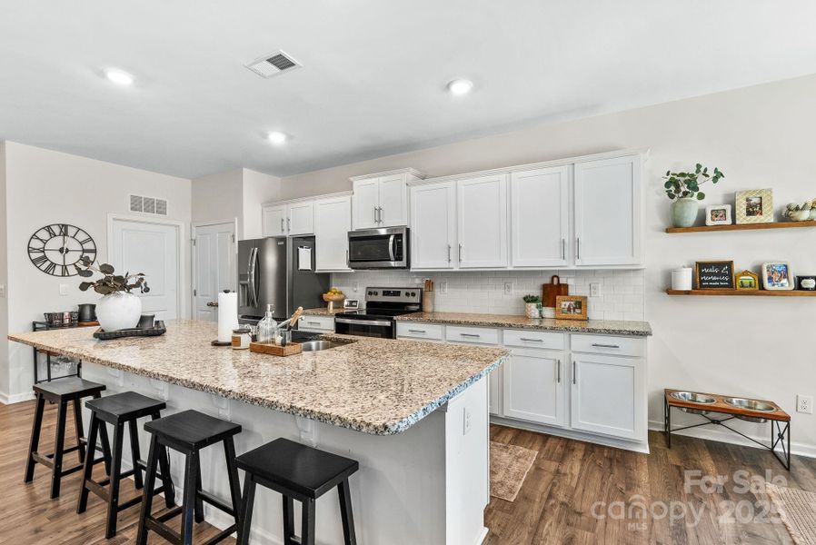 Furnished interior view inside a new home in , Mars Hill (Image 33). Furnished interior view inside a new home in , Mars Hill (Image 33).