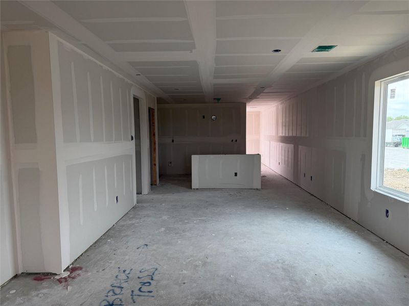 In-progress construction of a new home in Wilkins Valley, Brenham, TX (Image 7).