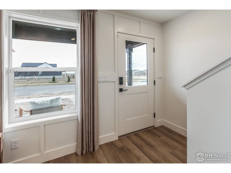 Furnished interior view inside a new home in Prairie Song Story Collection - Single Family Homes, Windsor (Image 3).