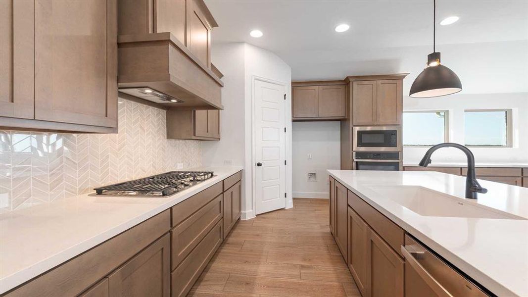 Furnished interior view inside a new home in North Sky 55', Celina (Image 7). Furnished interior view inside a new home in North Sky 55', Celina (Image 7).