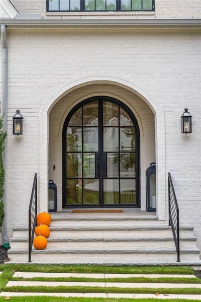 Exterior details and patio area of a home in , Atlanta (Image 21). Exterior details and patio area of a home in , Atlanta (Image 21).