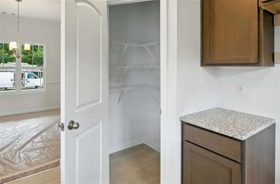 Furnished interior view inside a new home in Creekside Landing, Dallas (Image 10).