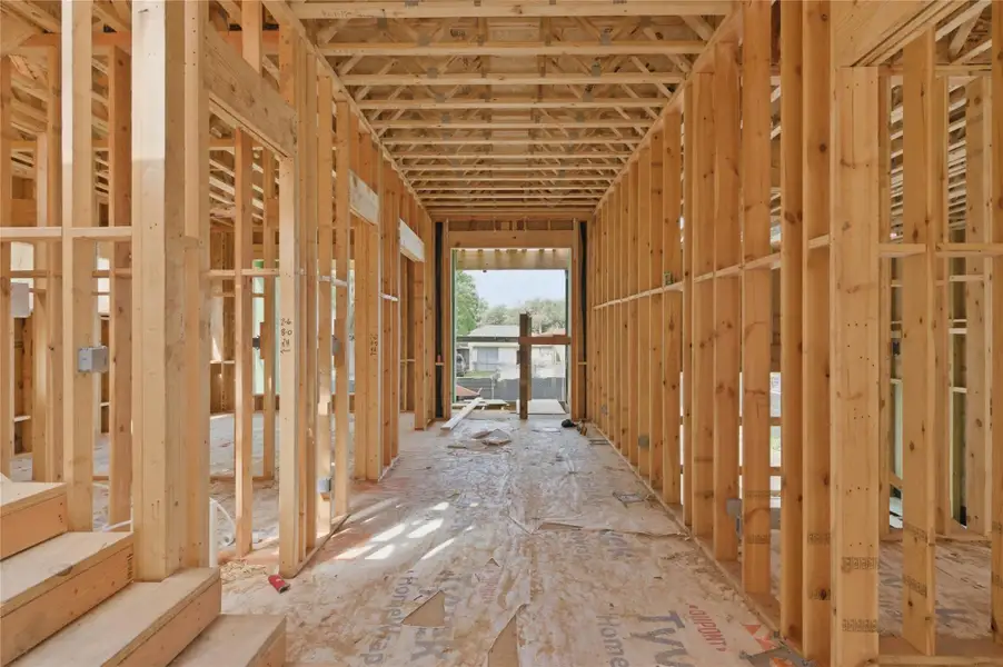 In-progress construction of a new home in , Houston, TX (Image 9).