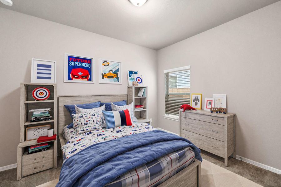 Furnished interior view inside a new home in Mill Creek Trails, Magnolia (Image 10).
