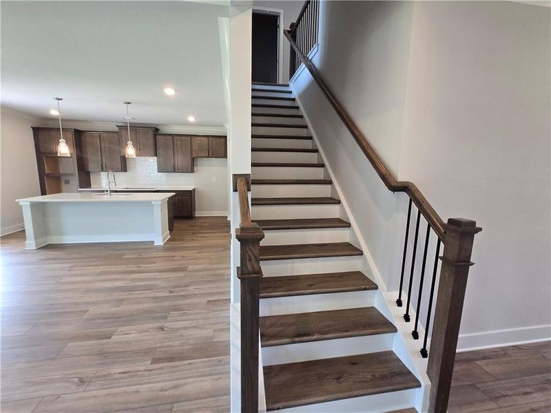 Spacious, unfurnished interior of a new home in Pinecrest Ridge, Dacula (Image 23).