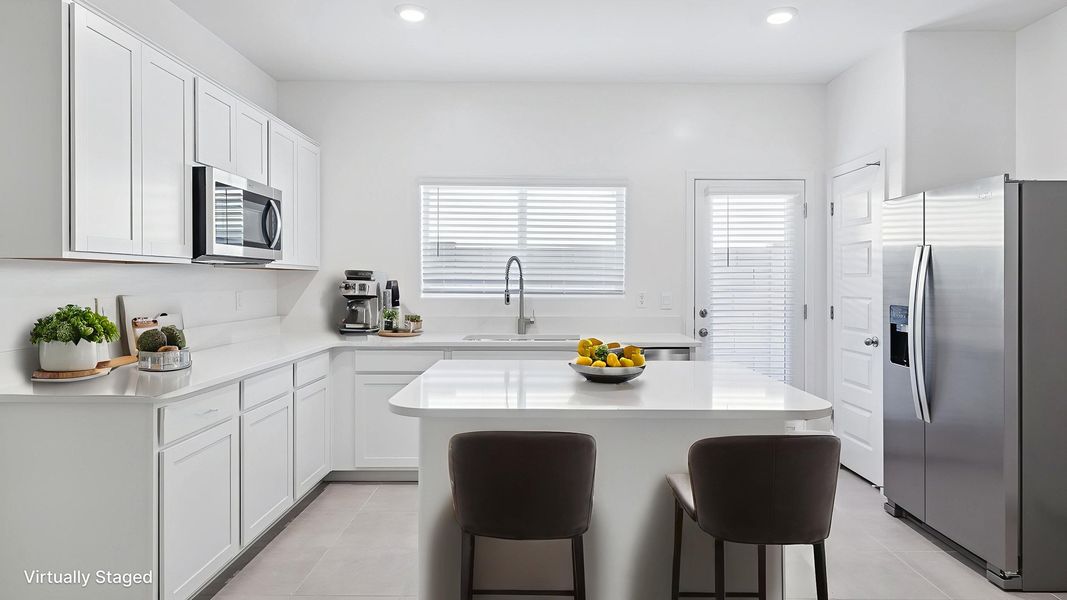 Furnished interior view inside a new home in Desert Moon Estates, Buckeye (Image 9).