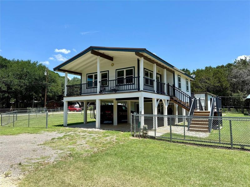 Loads of porch area.