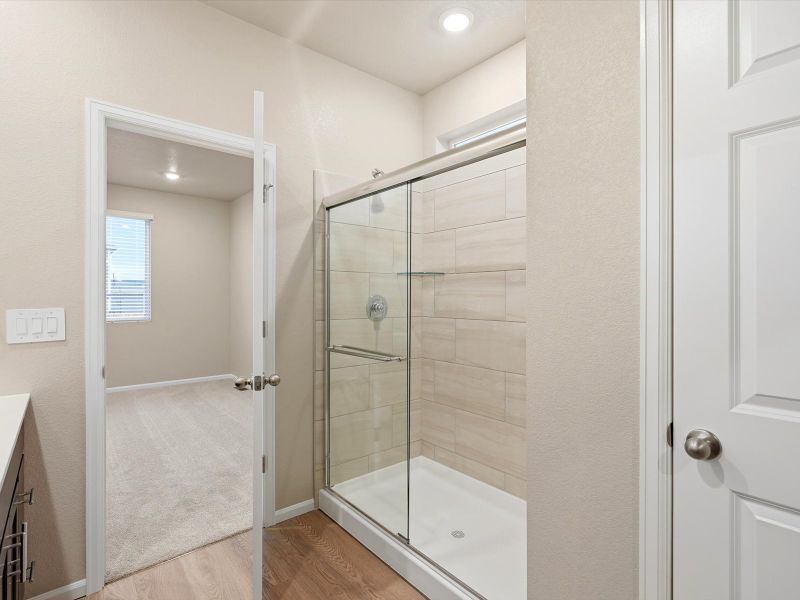 Furnished interior view inside a new home in Paint Brush Hills, Peyton (Image 7). Furnished interior view inside a new home in Paint Brush Hills, Peyton (Image 7).