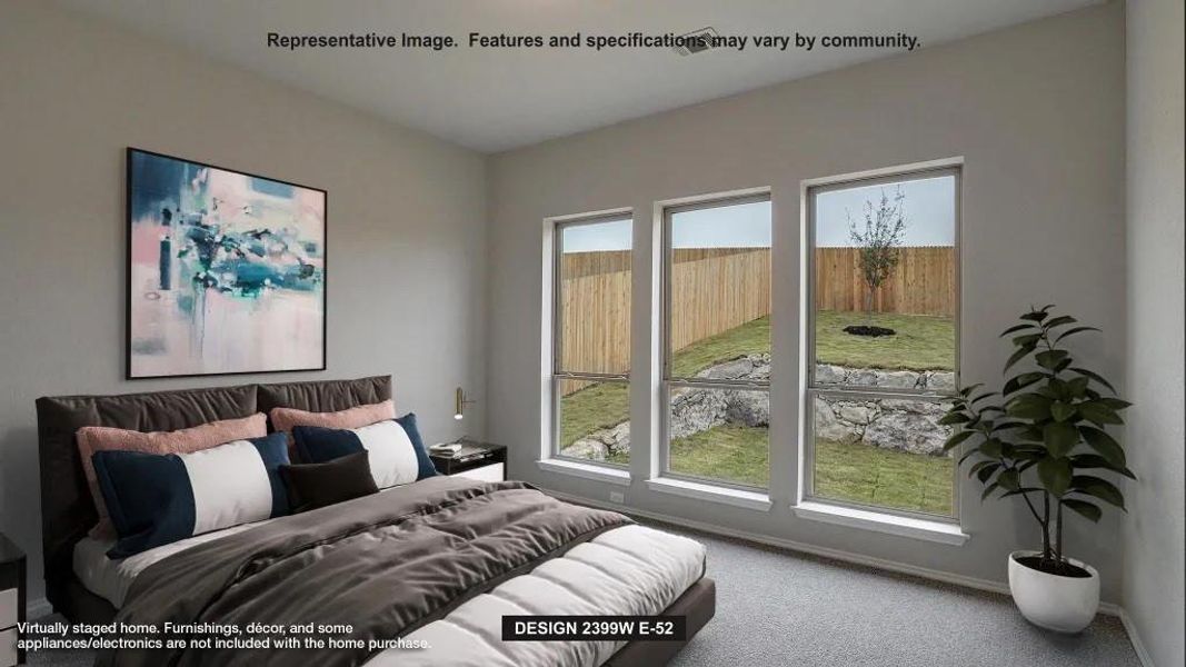 Furnished interior view inside a new home in Candela, Richmond (Image 6).