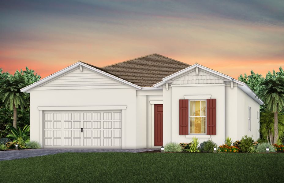 Elevation C202 in Craftsman Alabaster Elevation C202 in Craftsman Alabaster