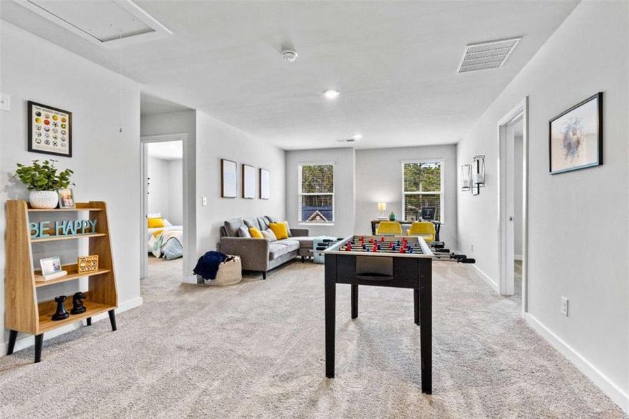 Furnished interior view inside a new home in Southern Hills, McDonough (Image 25).
