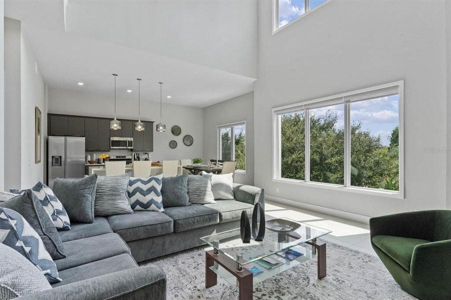Furnished interior view inside a new home in , Kissimmee (Image 12).