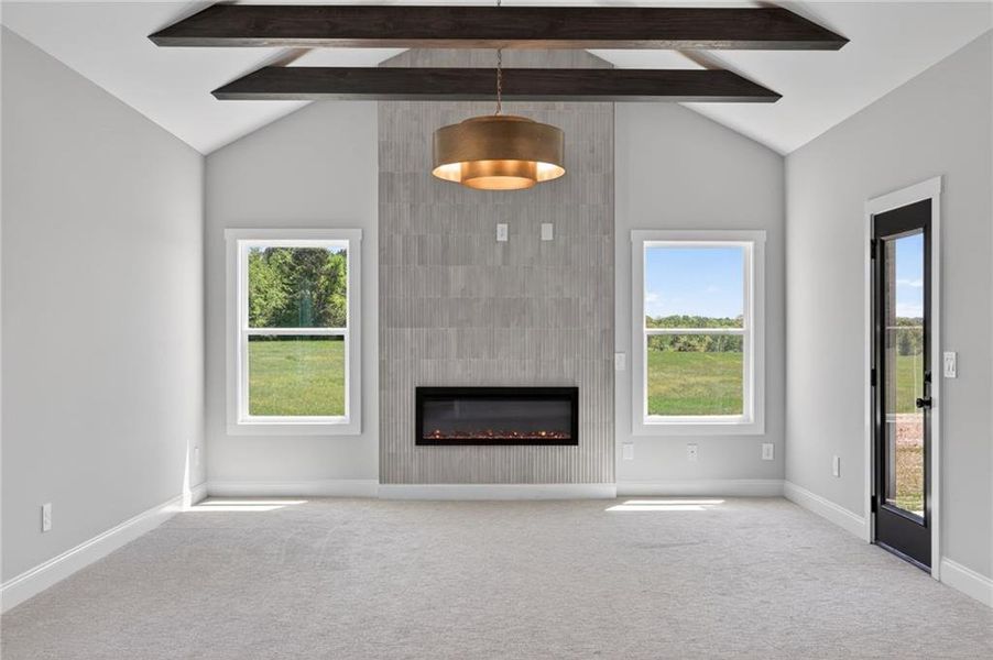 Spacious, unfurnished interior of a new home in The Meadows at Lake Circle, Buchanan (Image 39).
