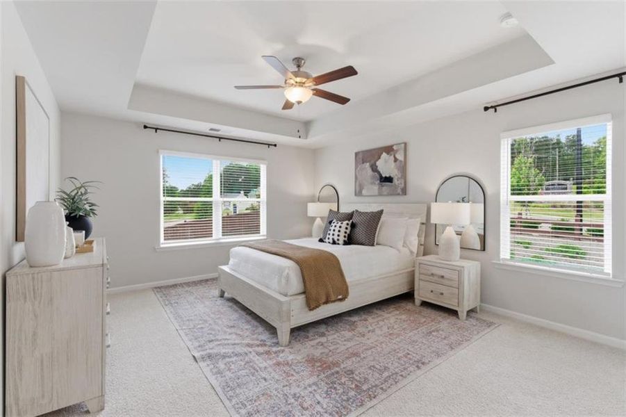 Furnished interior view inside a new home in Park Center Pointe, Mableton (Image 30).