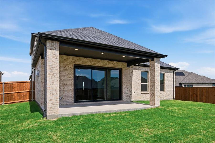 Exterior details and patio area of a home in Talon Hills, Fort Worth (Image 25). Exterior details and patio area of a home in Talon Hills, Fort Worth (Image 25).