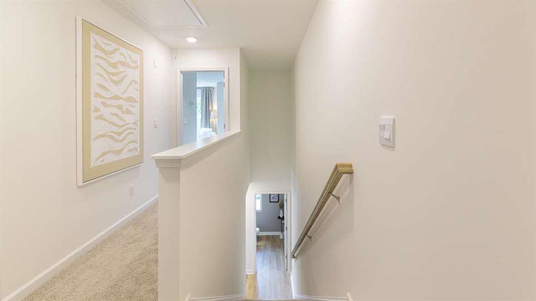 Spacious, unfurnished interior of a new home in Benteen Reserve, Atlanta (Image 19). Spacious, unfurnished interior of a new home in Benteen Reserve, Atlanta (Image 19).