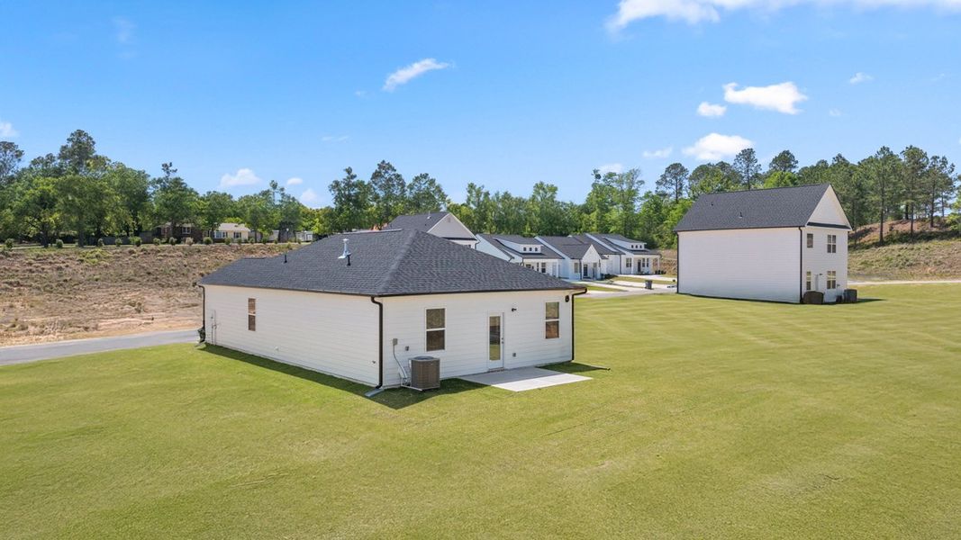 Front exterior of a new home in Byrd Village, Graniteville, SC, highlighting curb appeal (Image 15).