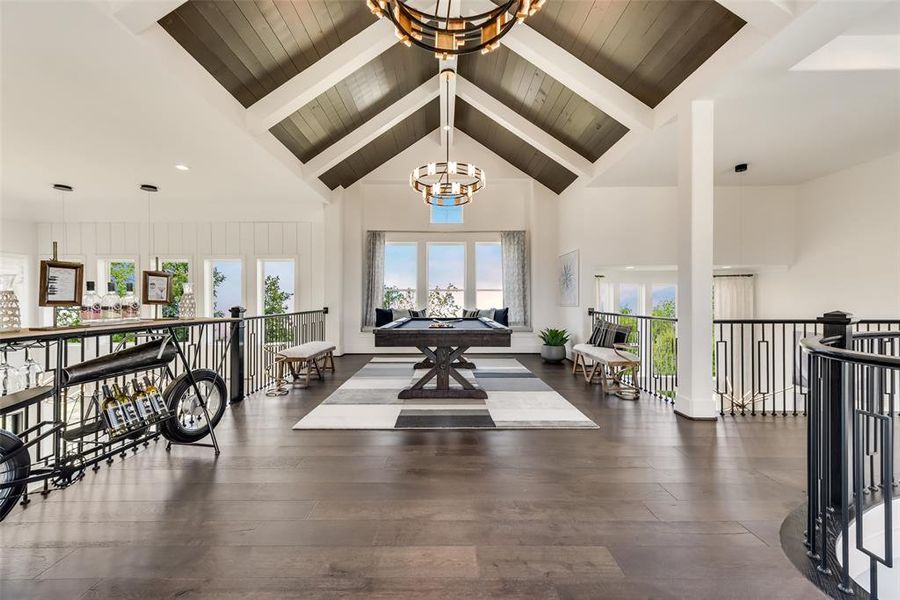 Furnished interior view inside a new home in Buffalo Ridge, Celina (Image 29). Furnished interior view inside a new home in Buffalo Ridge, Celina (Image 29).