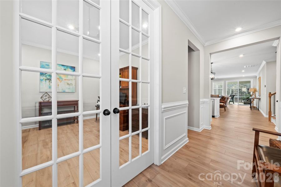 Furnished interior view inside a new home in Roseshire Chase, Huntersville (Image 13). Furnished interior view inside a new home in Roseshire Chase, Huntersville (Image 13).