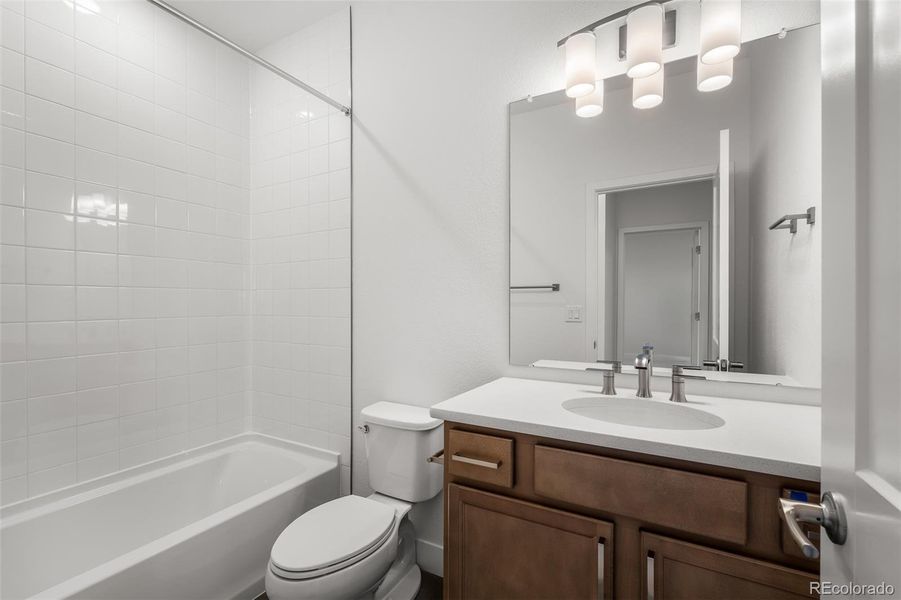 Furnished interior view inside a new home in Trailside at Cottonwood Creek, Colorado Springs (Image 13). Furnished interior view inside a new home in Trailside at Cottonwood Creek, Colorado Springs (Image 13).
