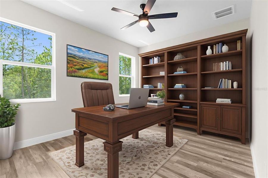 Furnished interior view inside a new home in , Weeki Wachee (Image 47).