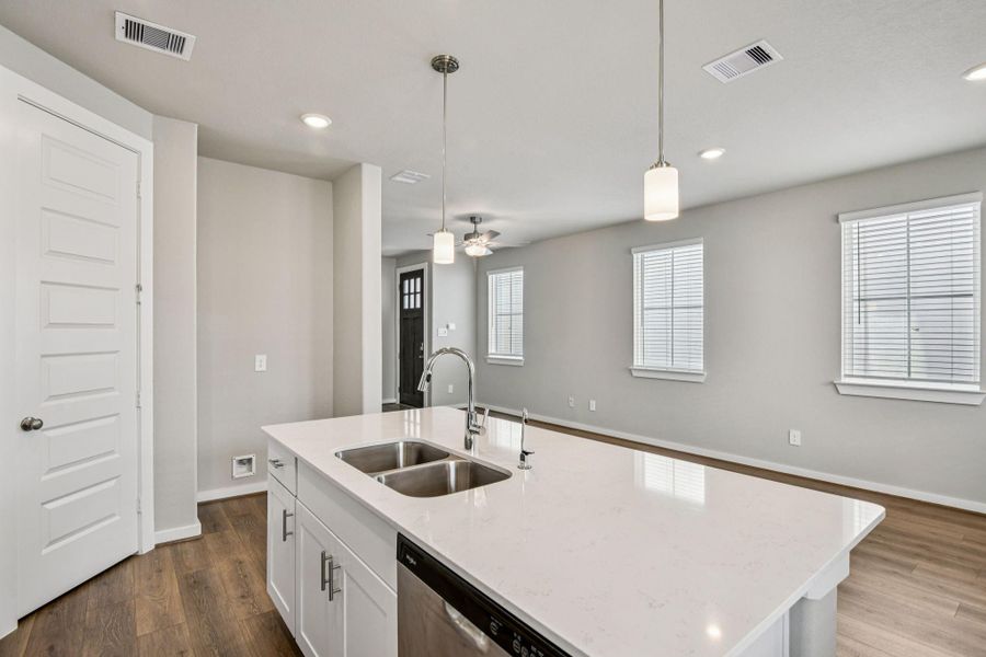 Photo is not of the actual home, but is an inspirational photo of builder’s model home and may depict options, furnishings, and/or decorator features that are not included