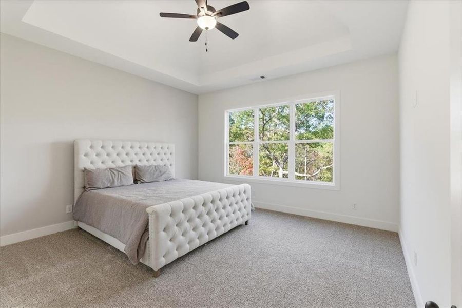 Furnished interior view inside a new home in , Cartersville (Image 13).