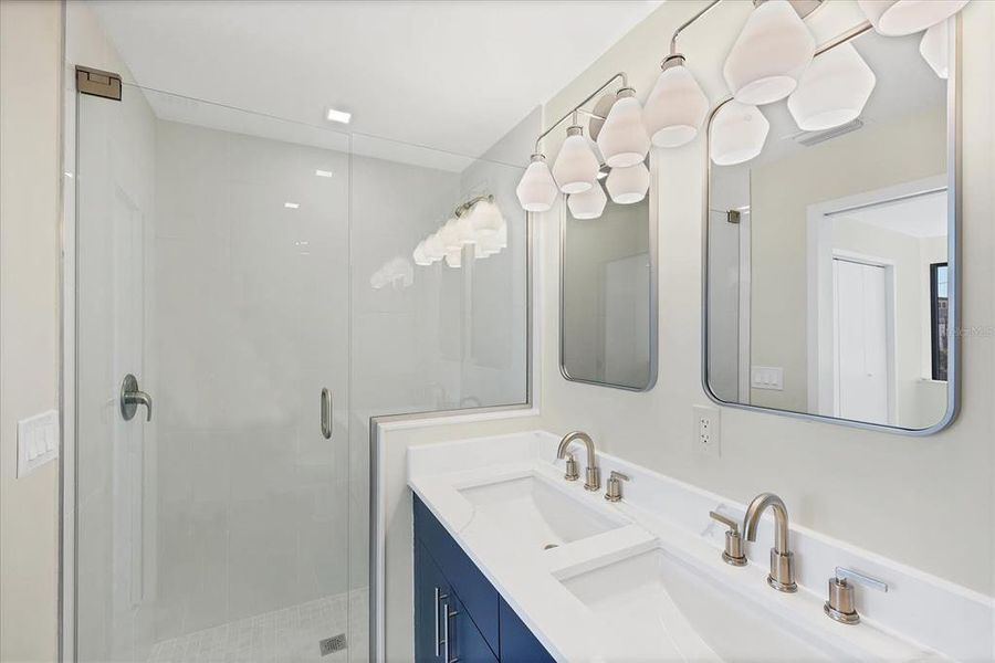 Furnished interior view inside a new home in , Sarasota (Image 11).