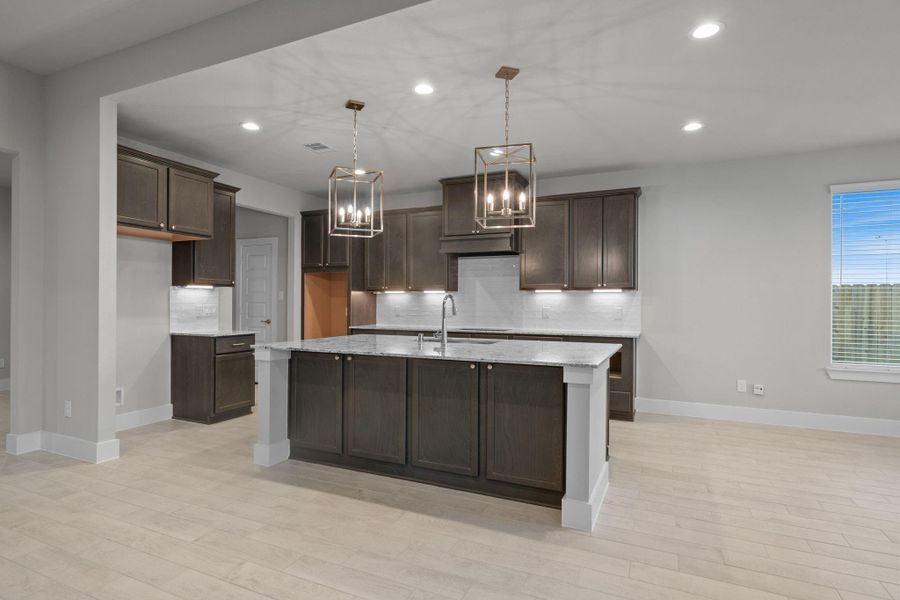 Furnished interior view inside a new home in Briarwood Crossing, Rosenberg (Image 6).